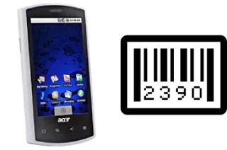 So sehen Sie die Seriennummer auf der Acer Liquid