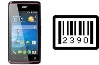 So sehen Sie die Seriennummer auf der Acer Liquid Z200