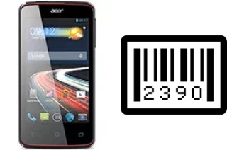 So sehen Sie die Seriennummer auf der Acer Liquid Z4