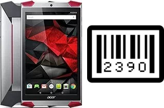 So sehen Sie die Seriennummer auf der Acer Predator 8