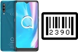 So sehen Sie die Seriennummer auf der alcatel alcatel 1SE (2020)