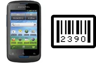 So sehen Sie die Seriennummer auf der alcatel OT-988 Shockwave