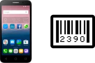 So sehen Sie die Seriennummer auf der Alcatel OneTouch Pop 3 (5) 3G