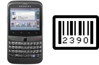 So sehen Sie die Seriennummer auf der alcatel OT-916