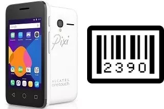 So sehen Sie die Seriennummer auf der alcatel Pixi 3 (3.5)