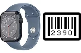 So sehen Sie die Seriennummer auf der Apple Watch Series 8 Aluminum