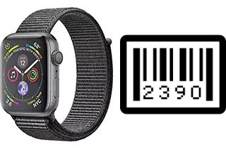 So sehen Sie die Seriennummer auf der Apple Watch Series 4 Aluminum