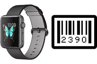 So sehen Sie die Seriennummer auf der Apple Watch Sport 42mm