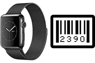 So sehen Sie die Seriennummer auf der Apple Watch Series 2 42mm