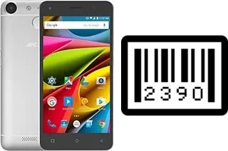 So sehen Sie die Seriennummer auf der Archos 50b Cobalt