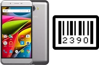 So sehen Sie die Seriennummer auf der Archos 50 Cobalt