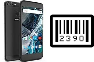 So sehen Sie die Seriennummer auf der Archos 55 Graphite