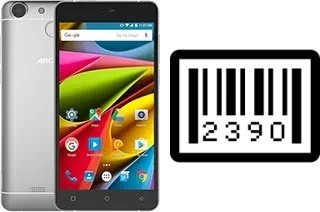 So sehen Sie die Seriennummer auf der Archos 55b Cobalt