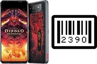 So sehen Sie die Seriennummer auf der Asus ROG Phone 6 Diablo Immortal Edition