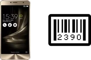 So sehen Sie die Seriennummer auf der Asus ZenFone 3 Deluxe ZS550KL