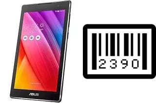 So sehen Sie die Seriennummer auf der Asus Zenpad C 7.0 Z170MG