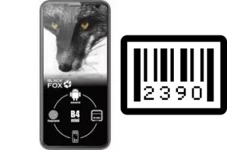 So sehen Sie die Seriennummer auf der Black Fox B4 mini NFC