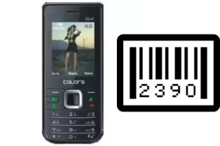 So sehen Sie die Seriennummer auf der Colors Mobile CG301