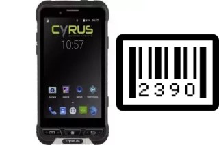 So sehen Sie die Seriennummer auf der Cyrus CS35