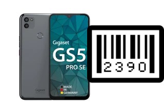 So sehen Sie die Seriennummer auf der Gigaset GS5 PRO SE