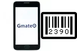 So sehen Sie die Seriennummer auf der Gmate GMate 6577 Plus