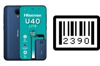 So sehen Sie die Seriennummer auf der HiSense U40 Lite