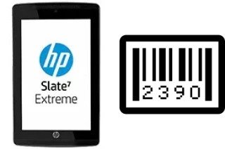 So sehen Sie die Seriennummer auf der HP Slate7 Extreme