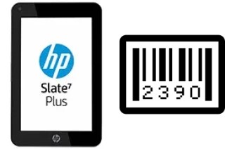 So sehen Sie die Seriennummer auf der HP Slate7 Plus