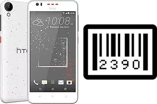 So sehen Sie die Seriennummer auf der HTC Desire 825