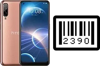 So sehen Sie die Seriennummer auf der HTC Desire 22 Pro