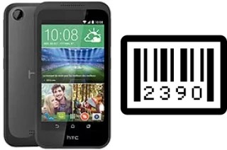 So sehen Sie die Seriennummer auf der HTC Desire 320