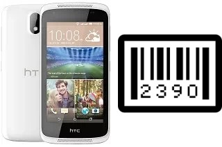 So sehen Sie die Seriennummer auf der HTC Desire 326G dual sim