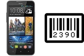 So sehen Sie die Seriennummer auf der HTC Desire 516 dual sim