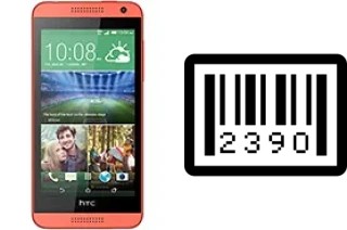 So sehen Sie die Seriennummer auf der HTC Desire 610