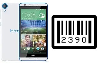 So sehen Sie die Seriennummer auf der HTC Desire 820 dual sim