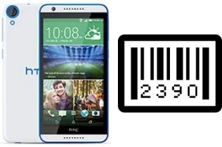 So sehen Sie die Seriennummer auf der HTC Desire 820s dual sim