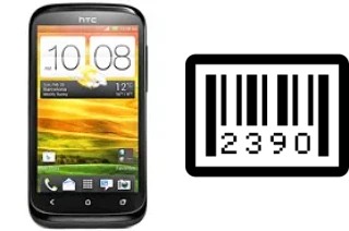 So sehen Sie die Seriennummer auf der HTC Desire X