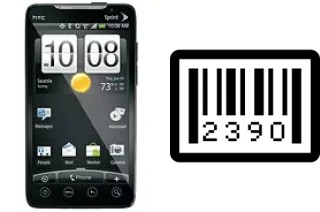 So sehen Sie die Seriennummer auf der HTC Evo 4G