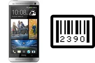 So sehen Sie die Seriennummer auf der HTC One Dual Sim