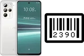 So sehen Sie die Seriennummer auf der HTC U23 Pro