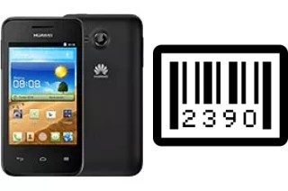 So sehen Sie die Seriennummer auf der Huawei Ascend Y221