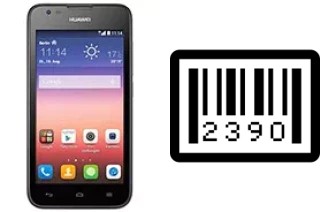 So sehen Sie die Seriennummer auf der Huawei Ascend Y550