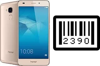 So sehen Sie die Seriennummer auf der Huawei Honor 5c