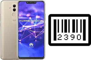 So sehen Sie die Seriennummer auf der Huawei Mate 20 lite