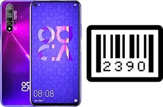 So sehen Sie die Seriennummer auf der Huawei nova 5T
