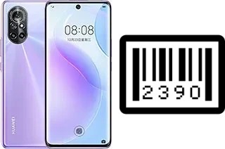 So sehen Sie die Seriennummer auf der Huawei nova 8 5G