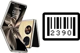 So sehen Sie die Seriennummer auf der Huawei P50 Pocket