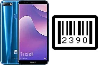 So sehen Sie die Seriennummer auf der Huawei Y7 Prime (2018)