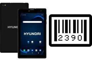 So sehen Sie die Seriennummer auf der Hyundai HyTab 7LC1