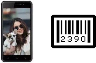 So sehen Sie die Seriennummer auf der Karbonn K9 Smart Selfie